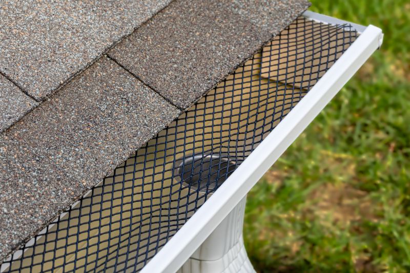 Prevents gutter clogs