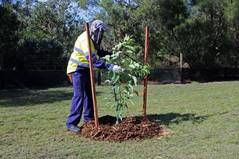 Leaf Barrier Installation