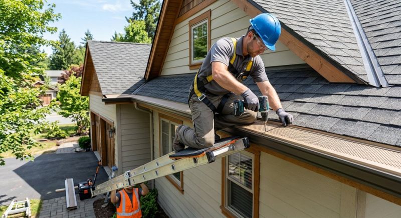 Gutter Cap Installation in Everett, WA