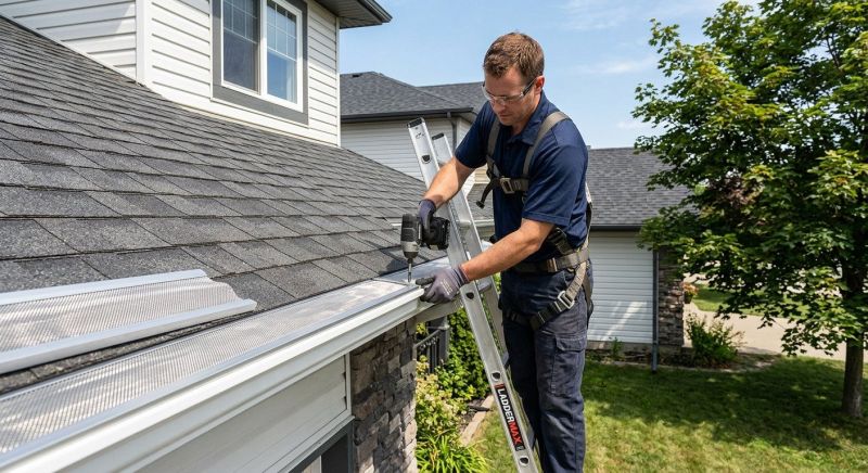 Gutter Filter Installation in Redmond, WA