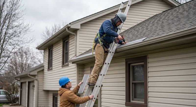 Leaf Barrier Installation in Arvada, CO